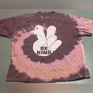 Peace Sign Tie-Dye Kids T-Shirt